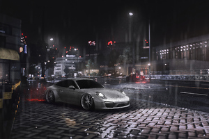 Need For Speed Porsche White Candy 4k