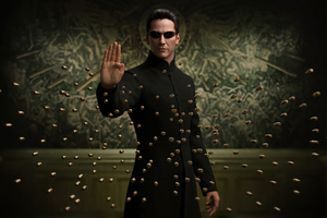 Neo Keanu Reeves The Matrix 5k