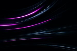 Neon Lines Abstract Glowing Lines