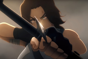 Netflix Tomb Raider The Legend Of Lara Croft (1366x768) Resolution Wallpaper
