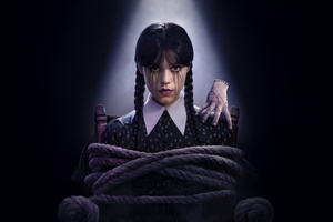 Netflix Wednesday Season 2 (1336x768) Resolution Wallpaper