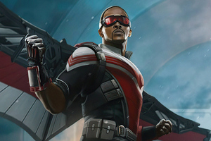 New Falcon From The Falcon And Winter Soldier 5k Wallpaper