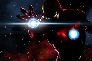 New Iron Man (1280x720) Resolution Wallpaper