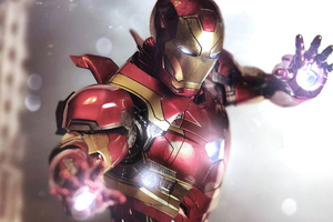 New Iron Man Artwork (2560x1440) Resolution Wallpaper