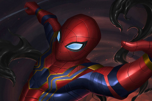 New Spider Suit (1440x900) Resolution Wallpaper