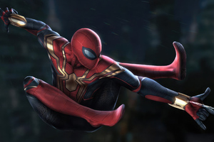 New Spiderman 4k Artwork (1336x768) Resolution Wallpaper