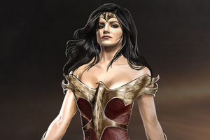 New Wonder Woman Artwork (320x240) Resolution Wallpaper