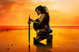 New Wonder Woman Poster Wallpaper