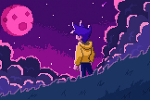 Night Of Falling Stars (2560x1700) Resolution Wallpaper
