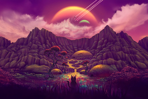 No Mans Sky Aurora Expanse (1440x900) Resolution Wallpaper
