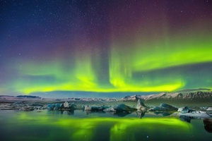 Northern Lights Symphony Aurora Borealis Elegance (1280x720) Resolution Wallpaper