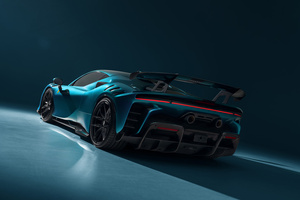 Novitec Ferrari Sf90 Xx Stradale Hybrid Supercar 2025 (320x240) Resolution Wallpaper
