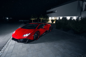 Novitec Torado Lamborghini Huracan RWD 2018 Front View (1280x800) Resolution Wallpaper