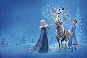 Olafs Frozen Adventure 8k Wallpaper