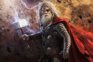 Old Thor (1920x1200) Resolution Wallpaper