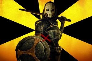 Olga Kurylenko As Taskmaster In Thunderbolts (2932x2932) Resolution Wallpaper