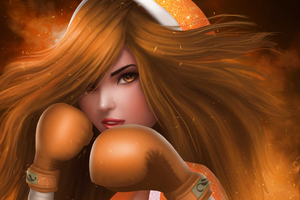 Olivia The Orange Fighter