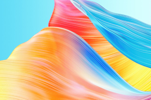 Oppo Colorful Abstract (2932x2932) Resolution Wallpaper