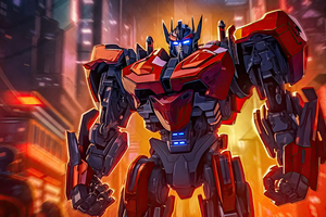 Optimus Prime In Transformers One (1920x1080) Resolution Wallpaper