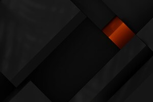 Orange Cube In Abstract 5k (2880x1800) Resolution Wallpaper