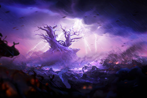 Ori And The Blind Forest Spirit Tree (1280x800) Resolution Wallpaper