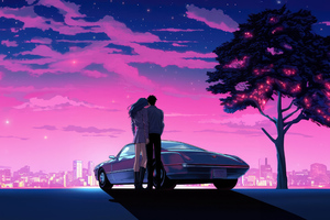 Our Love Story In Retro Hues (1336x768) Resolution Wallpaper