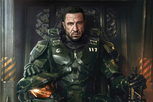 Pablo Schreiber As Master Chief In Halo (1400x1050) Resolution Wallpaper