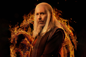 Paddy Considine As King Viserys Targaryen In House Of The Dragon Wallpaper