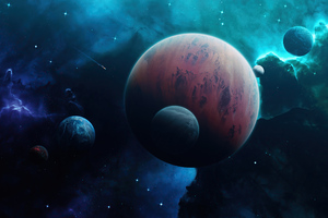 Parallel Planet Existence Wallpaper
