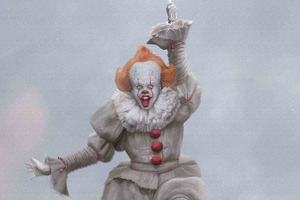 Pennywise 8k (1336x768) Resolution Wallpaper