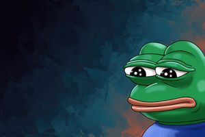 Pepe The Frog 4k (1360x768) Resolution Wallpaper