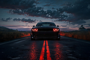 Perfect Dodge Challenger (320x240) Resolution Wallpaper