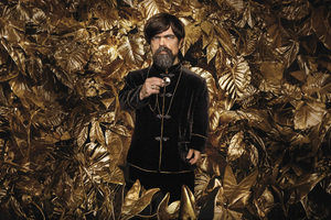 Peter Dinklage As Casca Highbottomin The Hunger Games The Ballad Of Songbirds And Snakes Wallpaper