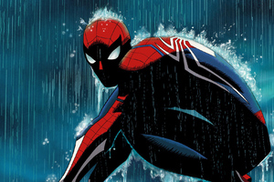 Peter Parker Spiderman Wallpaper