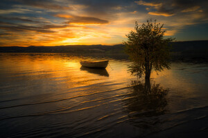 Photography Lake Boat