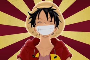 Pirate Monkey D Luffy From One Piece 5k