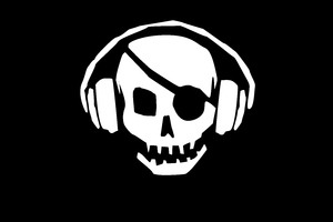 Pirate Skull Headphones