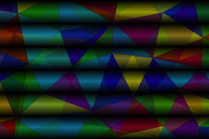 Polygon Tube 4k Wallpaper