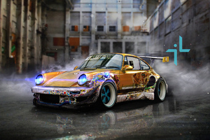 Porsche 911 Concept Artwork 4k