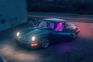 Porsche 911 Nights (1366x768) Resolution Wallpaper