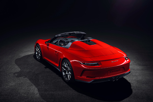 Porsche 911 Speedster Concept II 2018 Rear