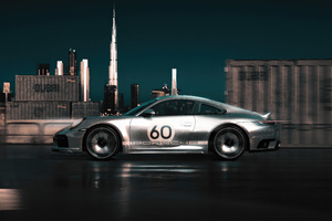 Porsche 918 Dubai (2048x1152) Resolution Wallpaper