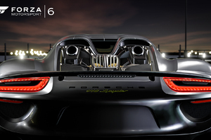 Porsche 918 Spyder In Forza Motosport 6 (1366x768) Resolution Wallpaper
