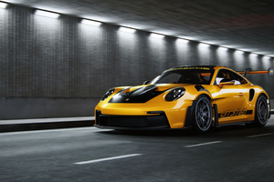 Porsche Gt3rs 992 Car (2560x1024) Resolution Wallpaper
