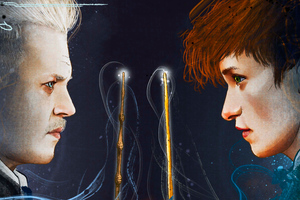Poster Fantastic Beasts The Crimes Of Grindelwald Movie 4k Wallpaper