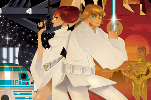 Princess Leia And Luke Skywalker Star Wars