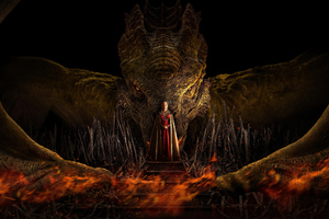 Princess Rhaenyra Targaryen House Of The Dragon Wallpaper