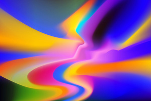 Prismatic Flow Multi Color Abstract Motion (2048x1152) Resolution Wallpaper
