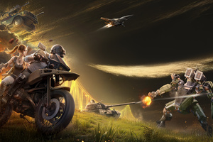 Pubg Big Hearts Ride Big Rigs (1400x900) Resolution Wallpaper