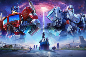 Pubg Mobile Robots X Transformers (2048x2048) Resolution Wallpaper